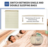 کیسه خواب نیچرهایک DP200 مدل CNK2300SD012؛ گرم، سبک و مناسب برای سفر و کمپینگ 🌲