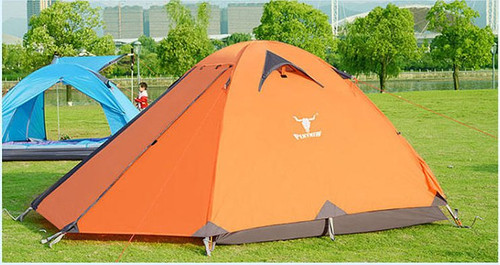 چادر 3 تا 4 نفره کله گاوی PEKYNEW مدل C2006؛ مقاوم در برابر آب، باد و ایدهآل برای کمپینگ خانوادگی