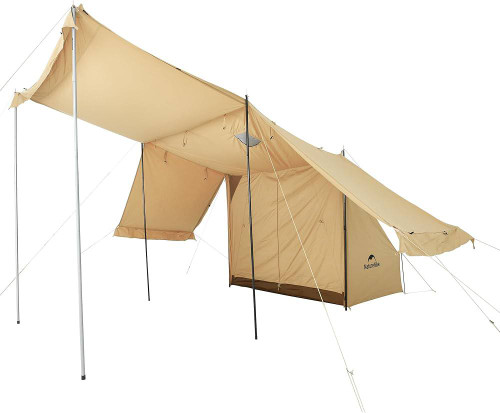 چادر سایباندار نیچرهایک مدل CNK2450WS026 با طراحی چندمنظوره، مناسب برای کمپینگ ۲ تا ۴ نفره در طبیعت.