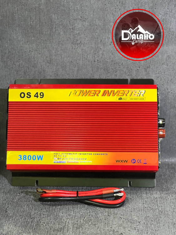 اینورتر ۳۸۰۰ وات شبه سینوسی با توان واقعی ۲۰۰۰ وات برای کمپینگ و مصرف خانگی