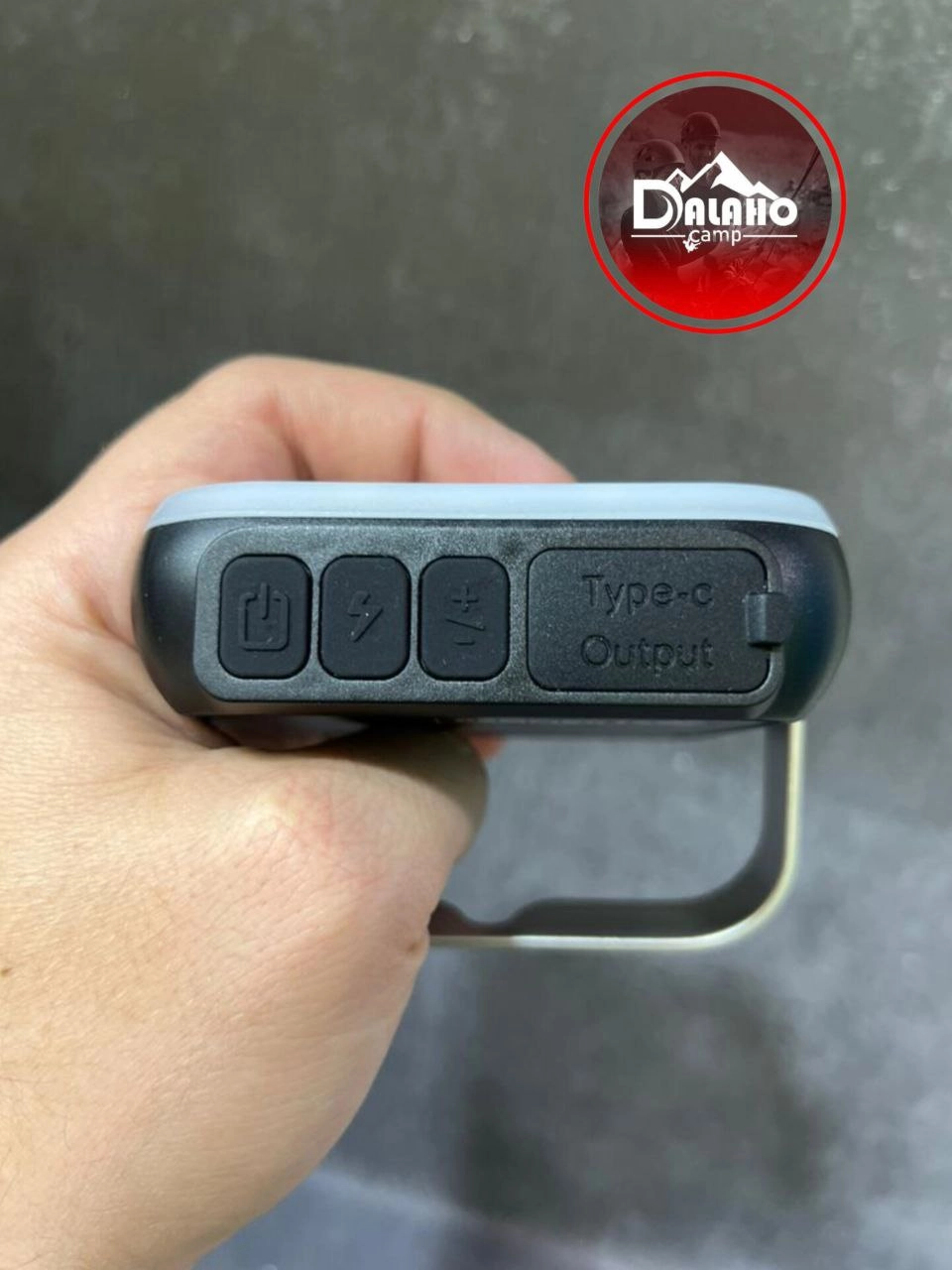 چراغ چادر و کمپ پاوربانک دار اسمال سان مدل C12L با نور قوی