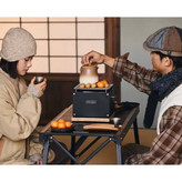 گریل رومیزی زغالی نیچرهایک مدل CNK2300CF010 در حال پخت گوشت در طبیعت