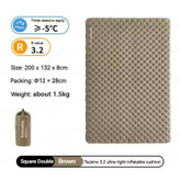 زیرانداز کیسه خواب دو نفره نیچرهایک مدل CNK2450WS012 مناسب سفر و کمپینگ با عایق رطوبت و گرما