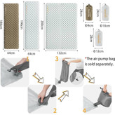 زیرانداز کیسه خواب دو نفره نیچرهایک مدل CNK2450WS012 مناسب سفر و کمپینگ با عایق رطوبت و گرما