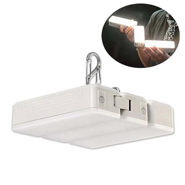 چراغ شارژی نیچرهایک مدل CNK2450ZM011 با طراحی سبک، شارژ Type-C، نور چندحالته و مناسب کمپینگ