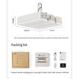 چراغ شارژی نیچرهایک مدل CNK2450ZM011 با طراحی سبک، شارژ Type-C، نور چندحالته و مناسب کمپینگ