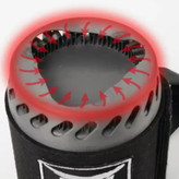 ست سرشعله و قابلمه یکپارچه BRS مدل BRS-61 برای کمپینگ و سفرهای طبیعتگردی