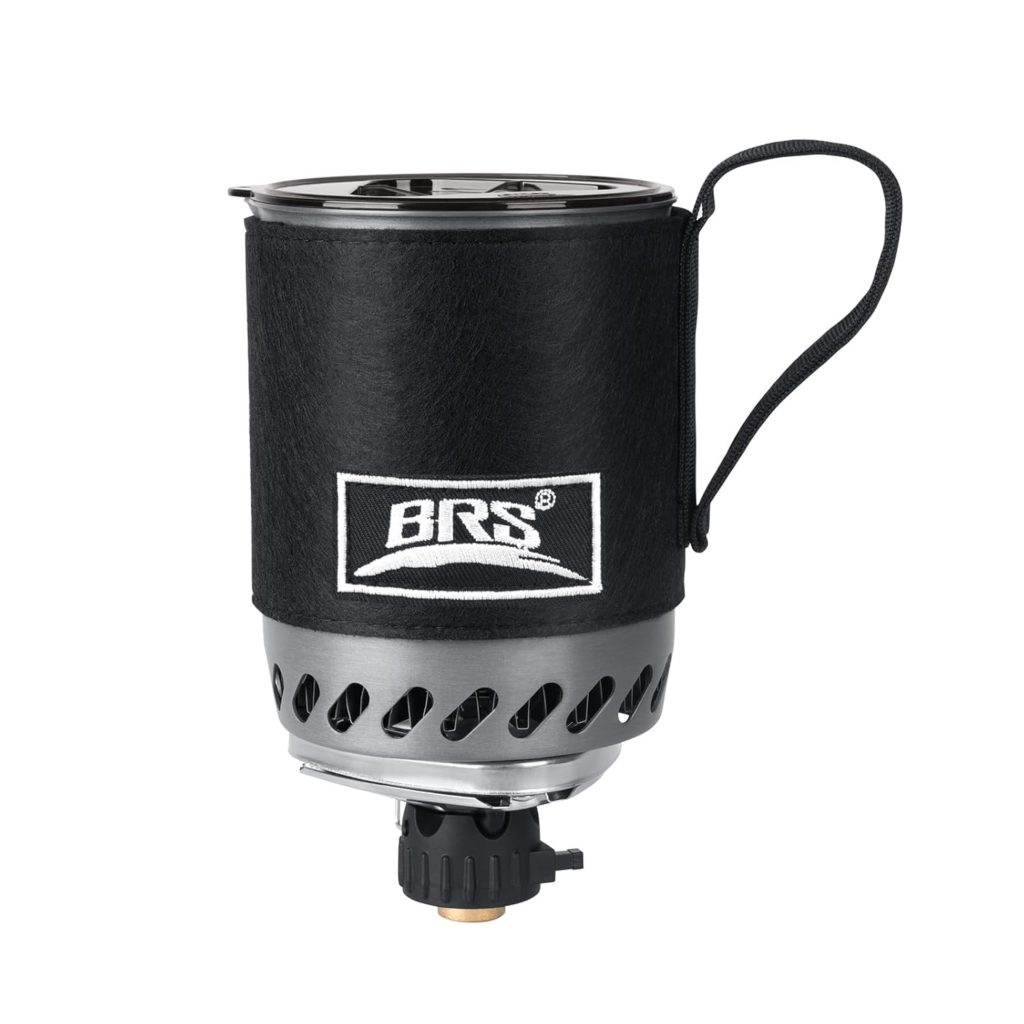 ست سرشعله و قابلمه یکپارچه BRS مدل BRS-61 برای کمپینگ و سفرهای طبیعت‌گردی