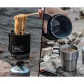 ست سرشعله و قابلمه یکپارچه BRS مدل BRS-61 برای کمپینگ و سفرهای طبیعتگردی