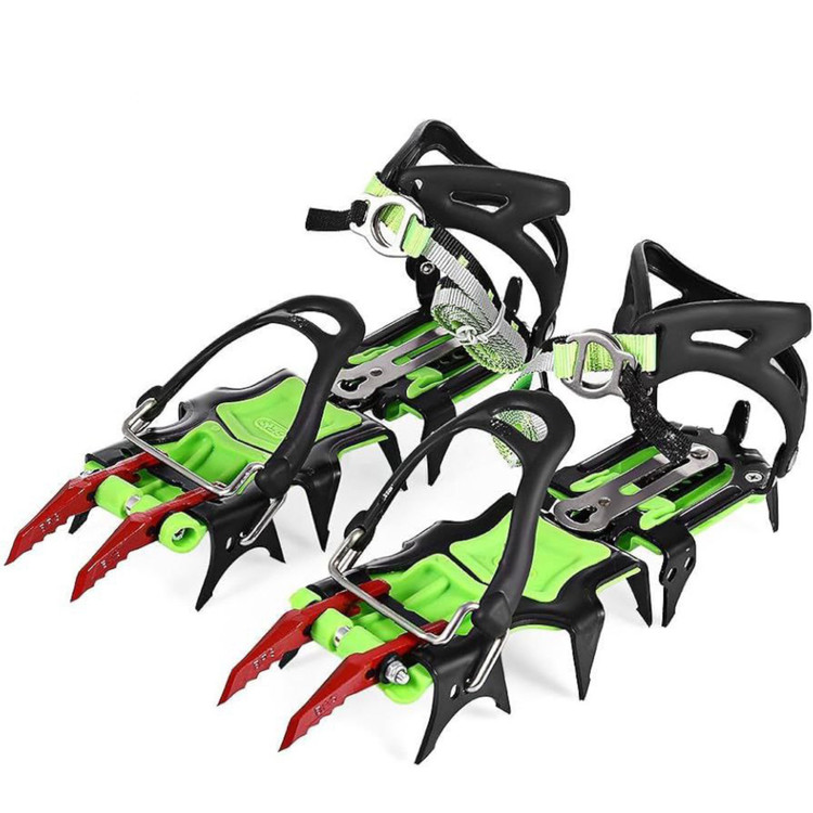 کرامپون اتوماتیک پشت کش BRS مدل BRS-S5C مناسب کوهنوردی و یخنوردی