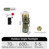 چراغ قوه 600 لومن نیچرهایک CNK2300011 شارژی و سبک برای کمپینگ و سفر