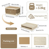 جعبه ذخیرهسازی تاشو نیچرهایک مدل CNK2350XB012 مناسب سفر و منزل