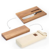 ست چاقو و تخته برش نیچرهایک مدل NH21CJ005 مناسب پختوپز در سفر و کمپینگ