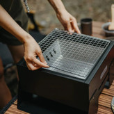 باربیکیو نیچرهایک مدل CNK2450CF017 تاشو و استیل ضدزنگ مناسب کمپینگ و پختوپز در فضای باز