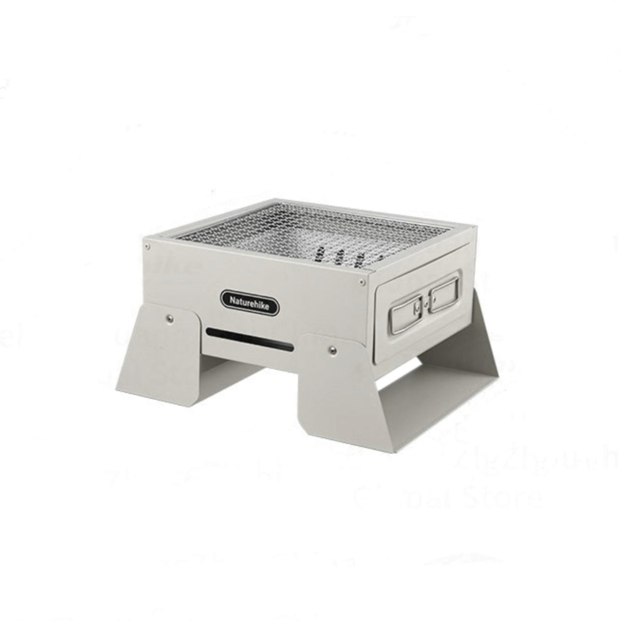 باربیکیو نیچرهایک مدل CNK2450CF017 تاشو و استیل ضدزنگ مناسب کمپینگ و پخت‌وپز در فضای باز