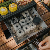 باربیکیو نیچرهایک مدل CNK2450CF017 تاشو و استیل ضدزنگ مناسب کمپینگ و پختوپز در فضای باز