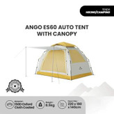 چادر اتوماتیک ۳ تا ۴ نفره نیچرهایک مدل CNK230WS018 سری Ango ES60 مناسب کمپینگ و سفرهای خانوادگی