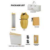 چادر اتوماتیک ۳ تا ۴ نفره نیچرهایک مدل CNK230WS018 سری Ango ES60 مناسب کمپینگ و سفرهای خانوادگی