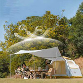 چادر اتوماتیک ۳ تا ۴ نفره نیچرهایک مدل CNK230WS018 سری Ango ES60 مناسب کمپینگ و سفرهای خانوادگی