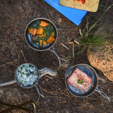 تابه تیتانیومی نیچرهایک مدل NH18T010-A مخصوص کمپینگ و آشپزی در طبیعت