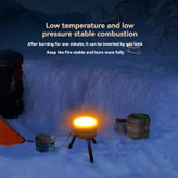 اجاق راکتور کمپینگ BRS مدل BRS-TS19 با دیگ جمعآوری حرارت و فندک داخلی