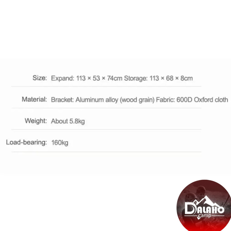 صندلی کمپینگ تاشو دو نفره نیچرهایک مدل NH20JJ002